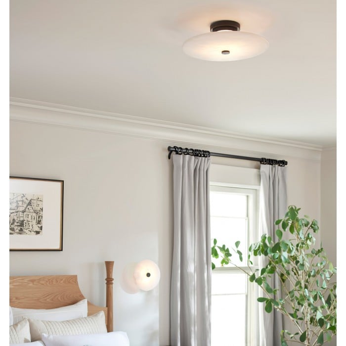 Ankeny alabaster plafondlamp HL2957