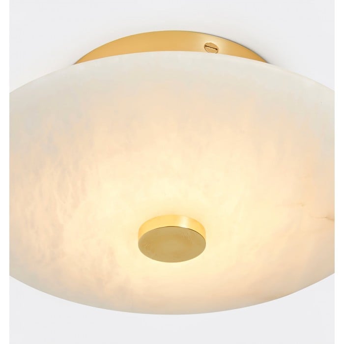Ankeny alabaster plafondlamp HL2957