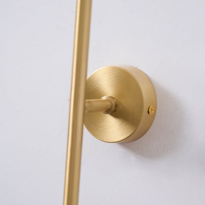 Ava Brass Alabaster Wall Lamp HL2941