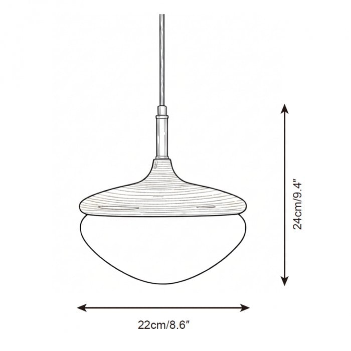 Belora Pendant Lamp HL2768