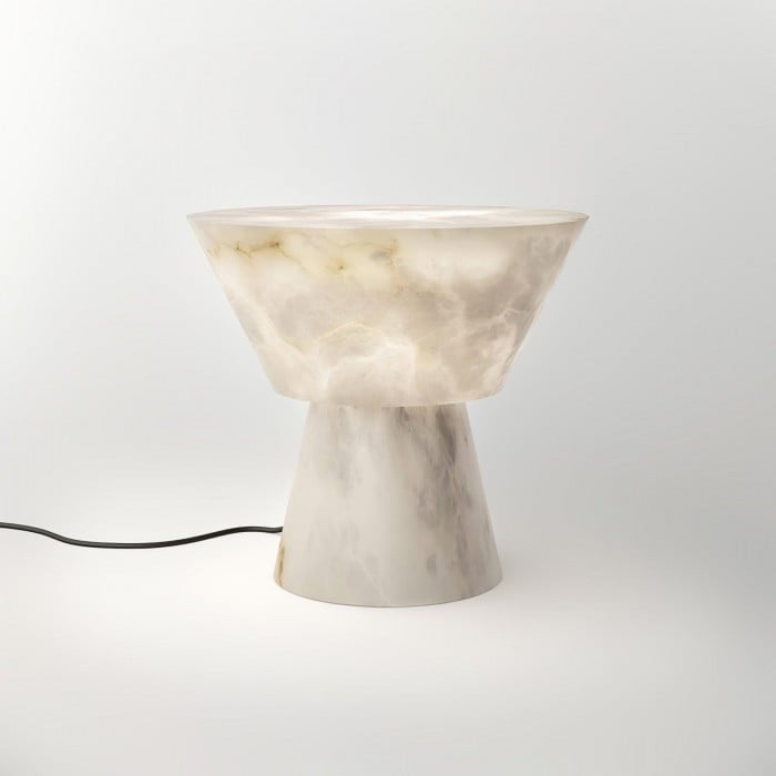 Beta Marmor Alabaster Bordlampa HL2939