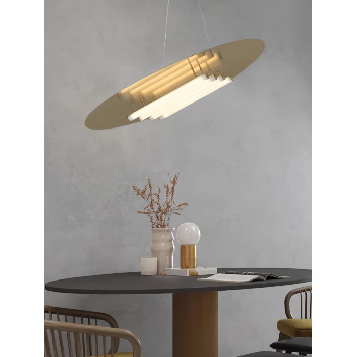 Lámpara colgante de disco grande HL2913