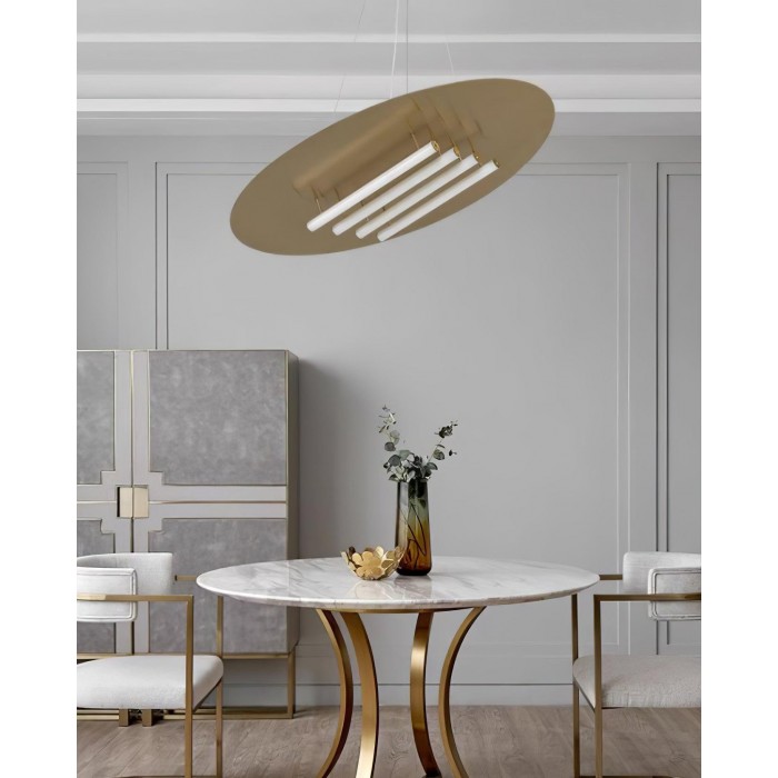 Lámpara colgante de disco grande HL2913