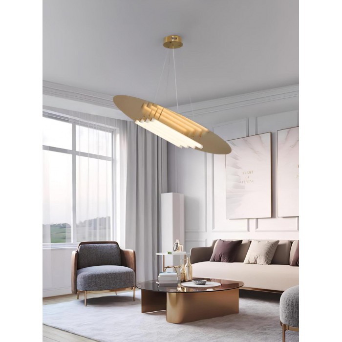 Lámpara colgante de disco grande HL2913