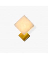 Block Alabaster Wall Sconce HL2940