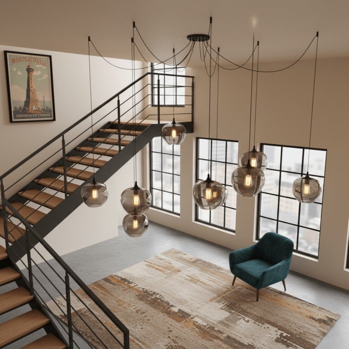 Bottle Pendant Light HL2916