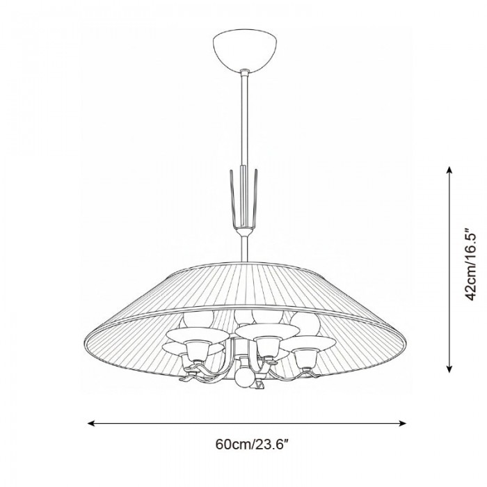 Bramelle Pendant Lamp HL2853