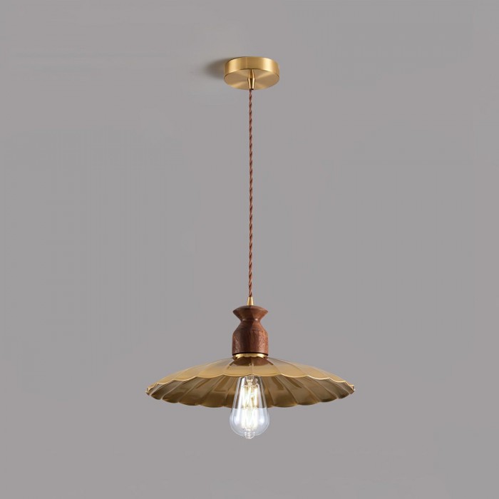Lámpara colgante Brass Crest HL2910