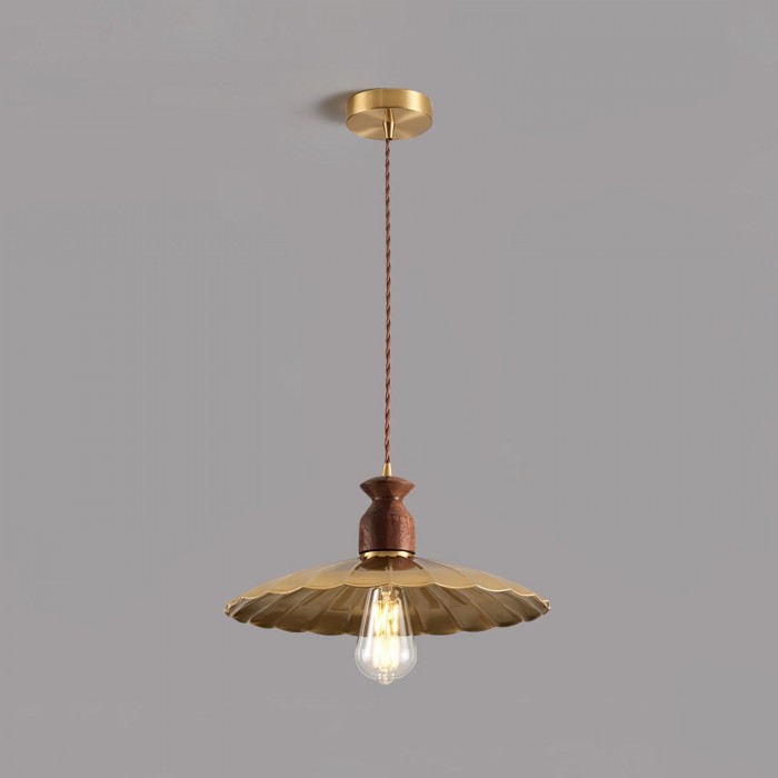 Lámpara colgante Brass Crest HL2910