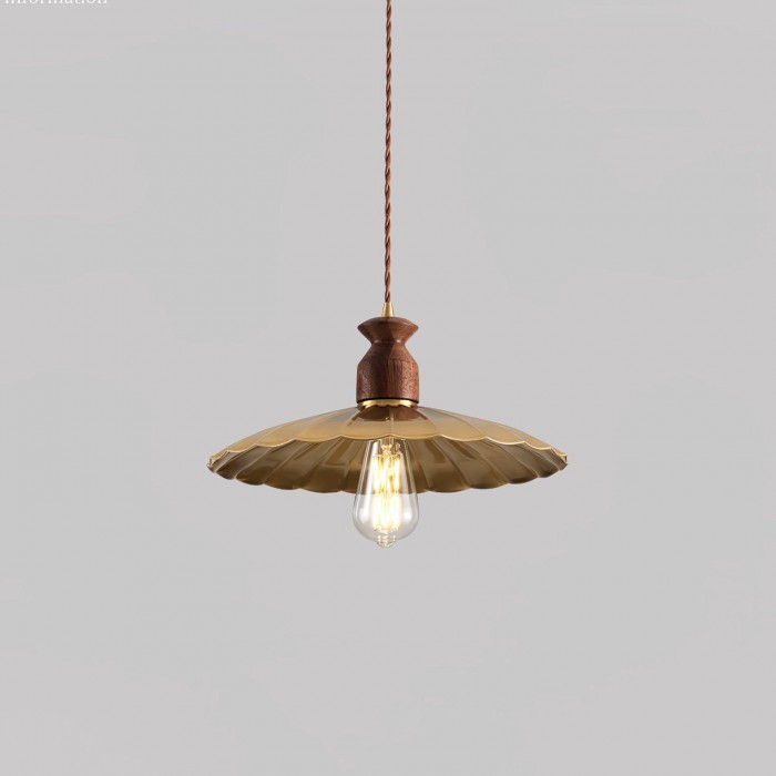 Lámpara colgante Brass Crest HL2910