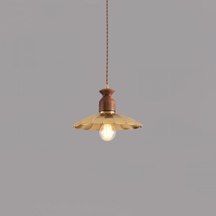 Lámpara colgante Brass Crest HL2910