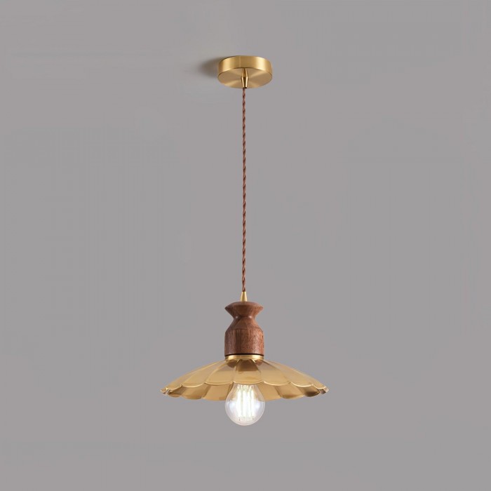 Lámpara colgante Brass Crest HL2910
