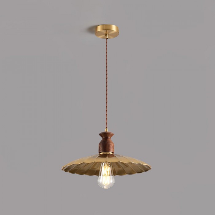 Lámpara colgante Brass Crest HL2910