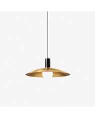 Brass Flared Pendant Lamp HL2914