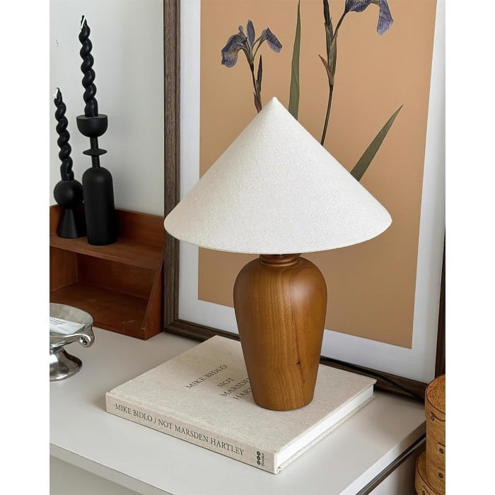 Brayden träbordslampa HL2582