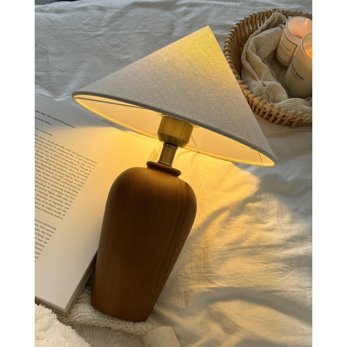 Brayden träbordslampa HL2582