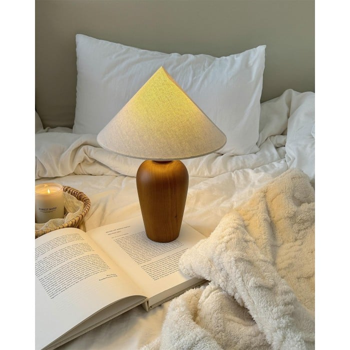 Brayden träbordslampa HL2582