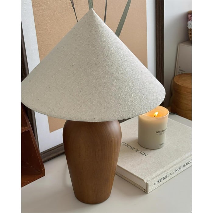 Brayden träbordslampa HL2582
