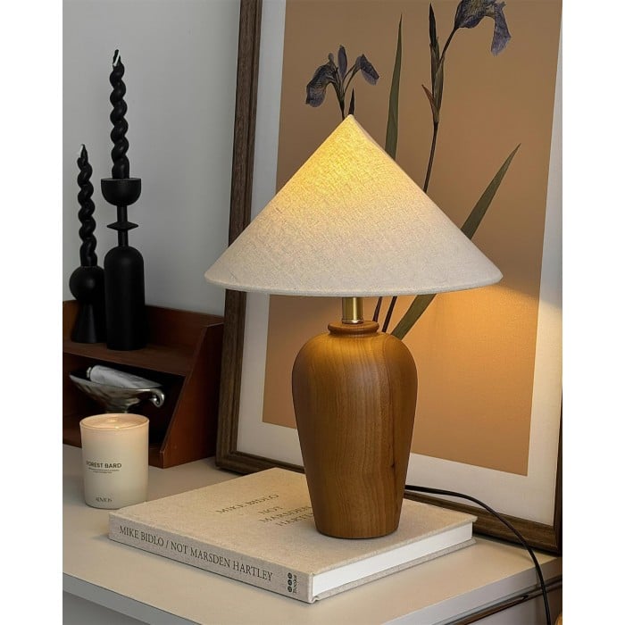 Brayden träbordslampa HL2582