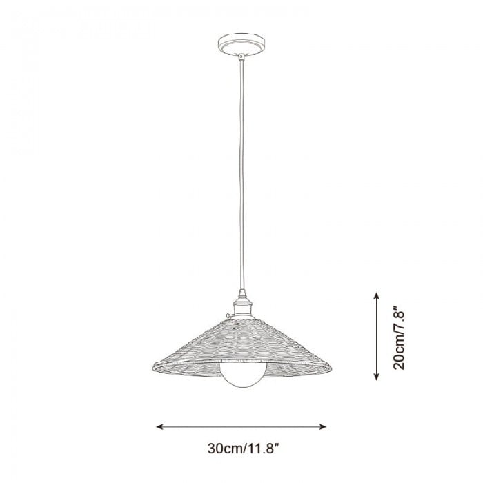 Breezy Haven Pendant Lamp HL2861