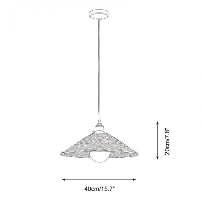 Breezy Haven Pendant Lamp HL2861