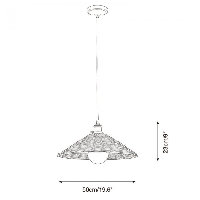 Breezy Haven Pendant Lamp HL2861