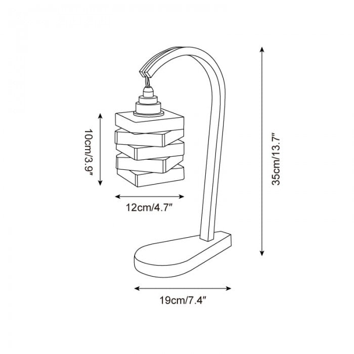 Brikra Bordlampa HL2675