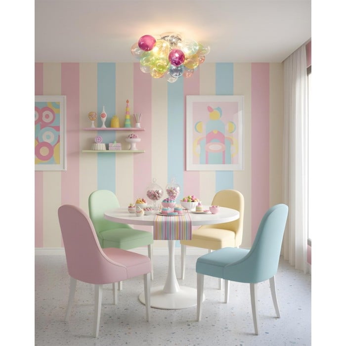 Bubbelvormige plafondlamp HL2856