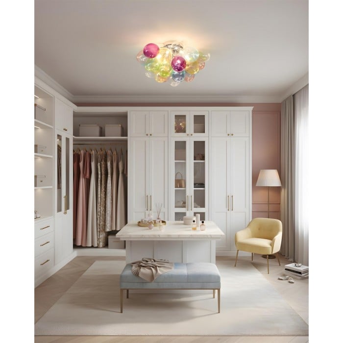 Bubbelvormige plafondlamp HL2856