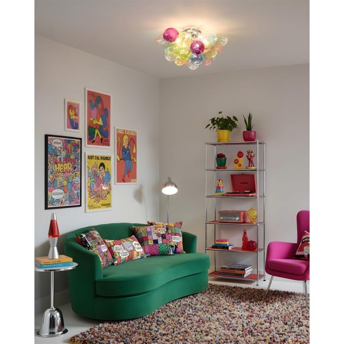 Bubbelvormige plafondlamp HL2856