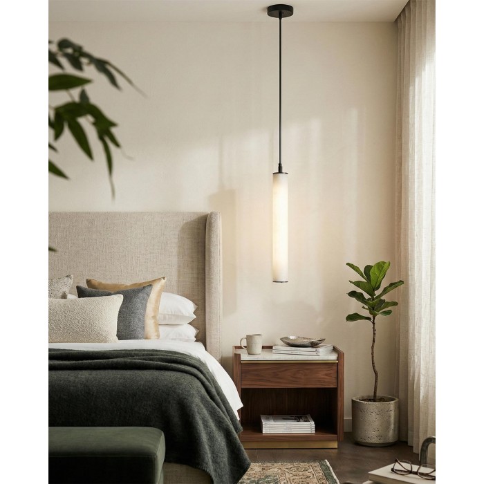 Calder Alabaster Tube Hanglamp HL2900
