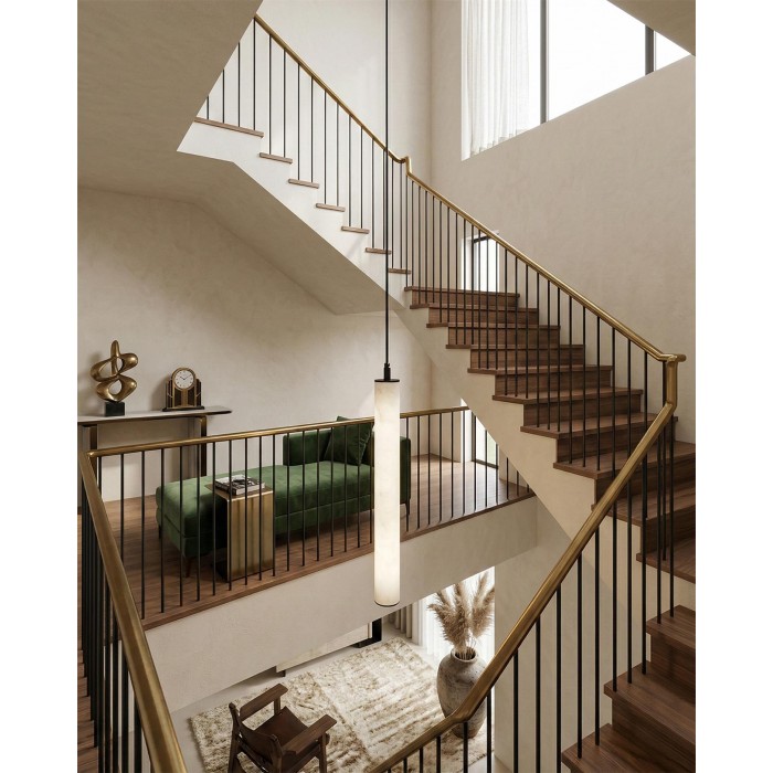 Calder Alabaster Tube Hanglamp HL2900