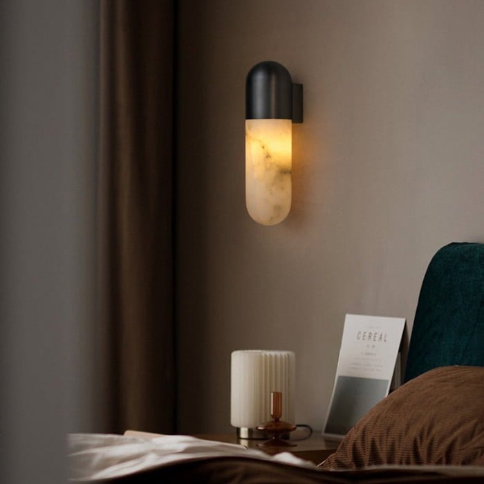 Capsule Alabaster Wandlamp HL2958