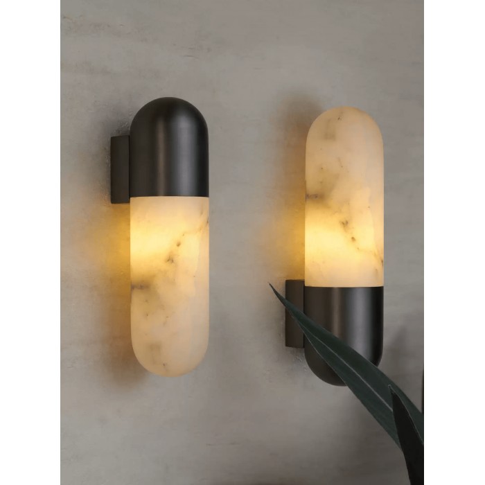 Capsule Alabaster Wandlamp HL2958