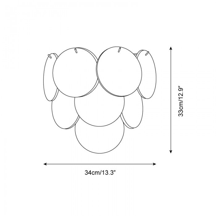 Celestial Flow wandlamp HL2664