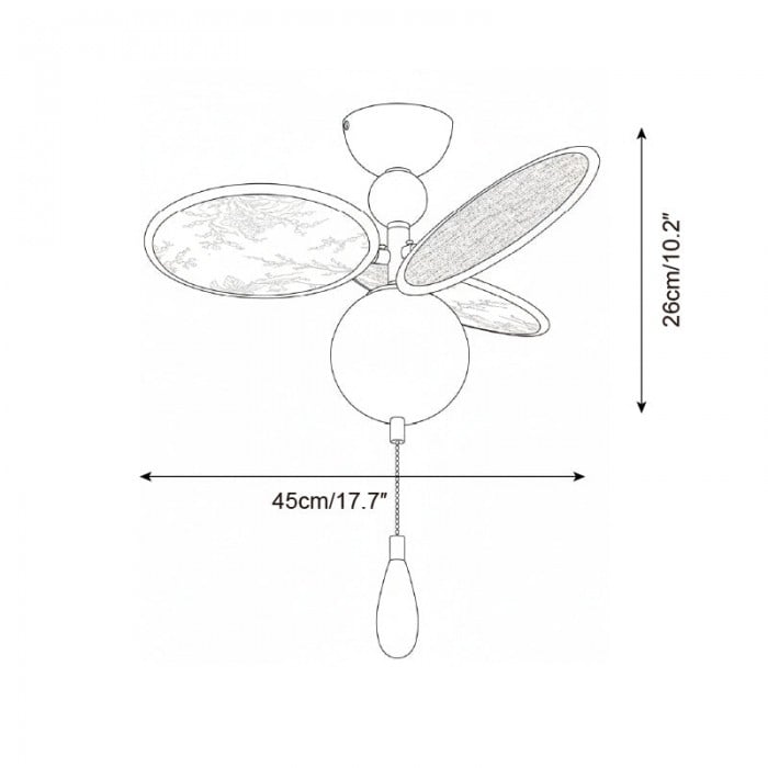 Hemelse Spin Plafondlamp HL2785