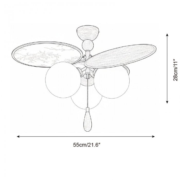 Hemelse Spin Plafondlamp HL2785