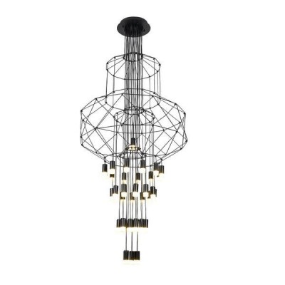 Wireflow chandelier