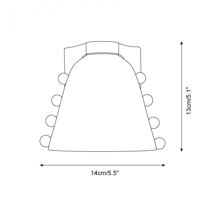 Cicero Wall Lamp HL2753