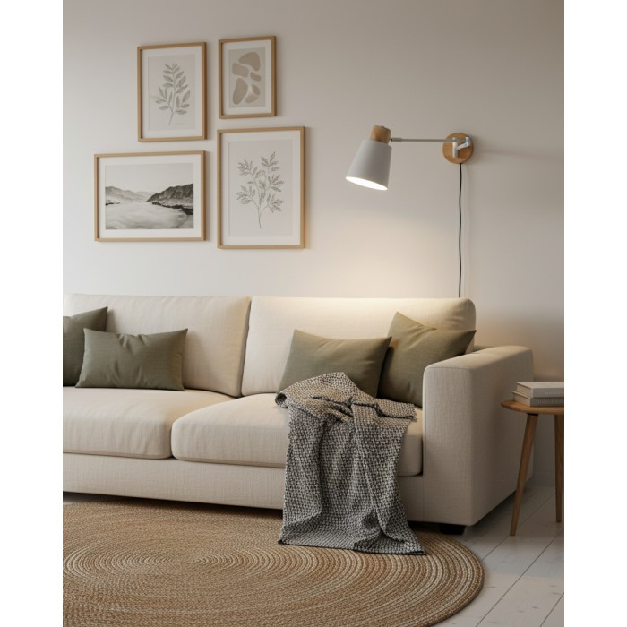 Collin Verstelbare Stekker Wandlamp HL2818