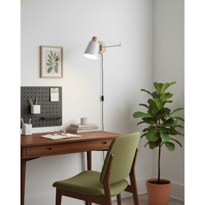 Collin Verstelbare Stekker Wandlamp HL2818