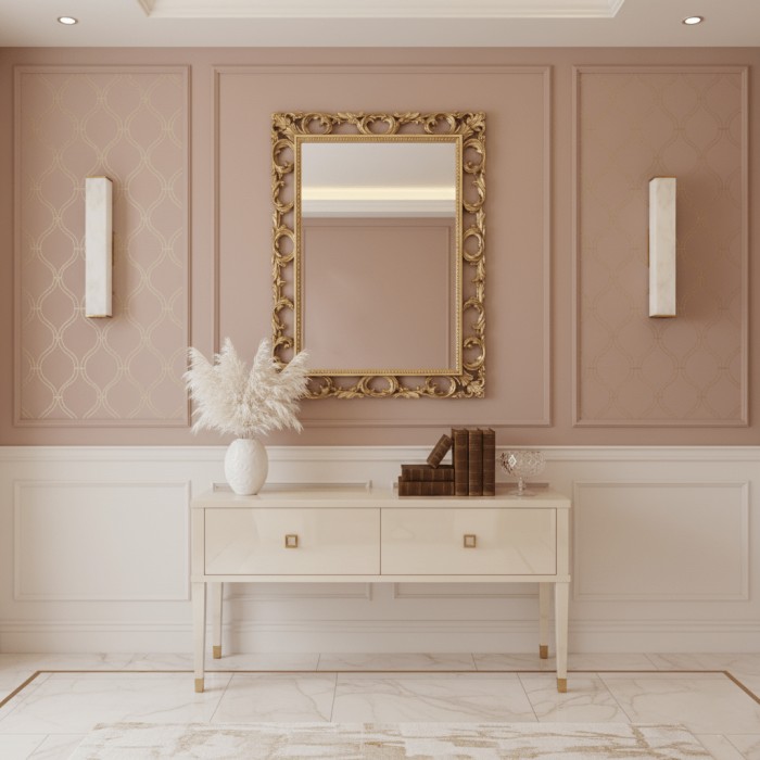 Kubusvormige albasten wandlamp HL2951