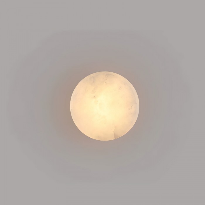 Cilindrische albasten wandlamp HL2952