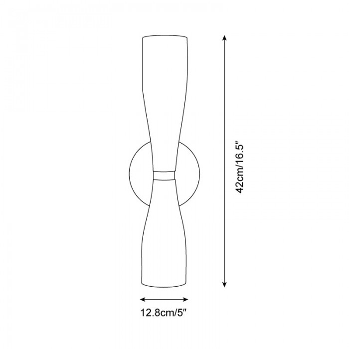 Diora wandlamp HL2718
