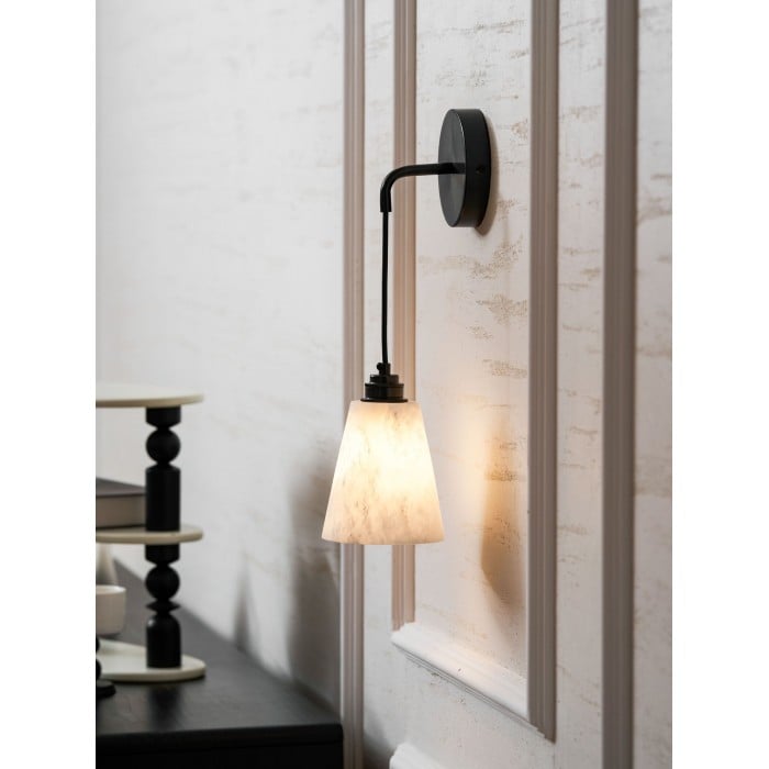 Lampada da parete a goccia in alabastro HL2956