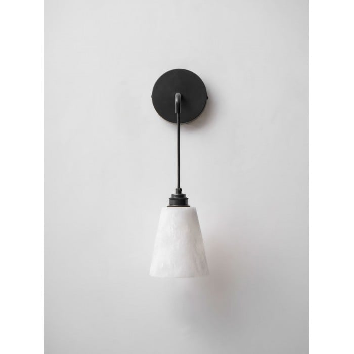 Lampada da parete a goccia in alabastro HL2956