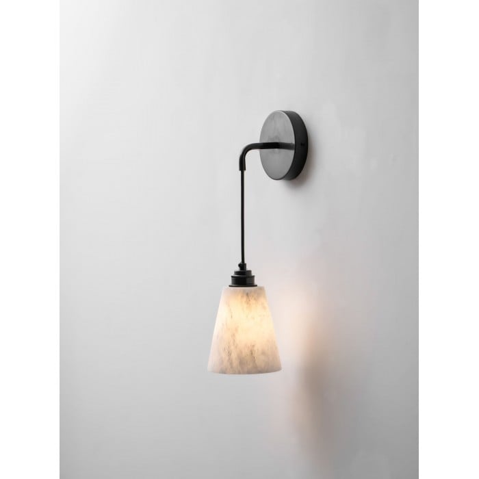 Lampada da parete a goccia in alabastro HL2956
