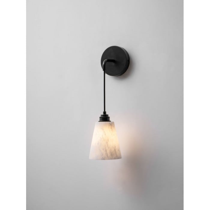 Lampada da parete a goccia in alabastro HL2956