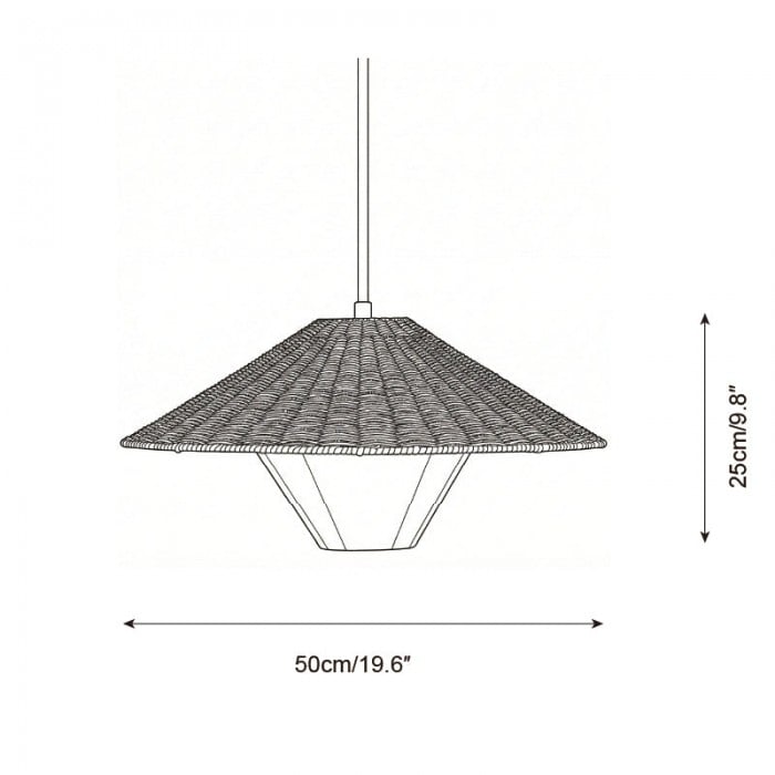 Lampada a sospensione Eastern HL2864