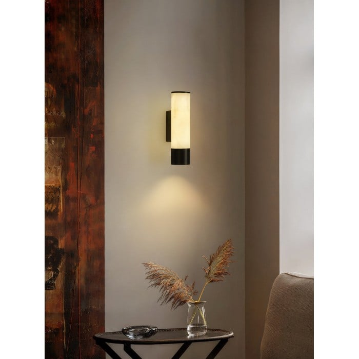 Lampada da parete Elara in alabastro HL2953